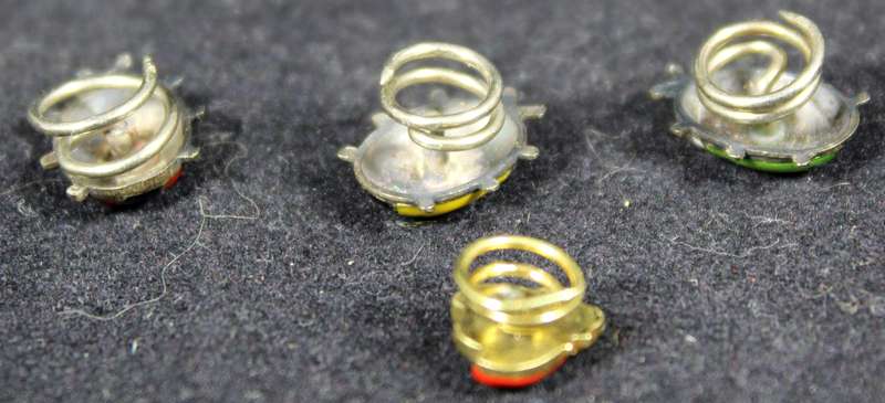 Costume Jewelry - Group of Four Miniature Ladybugs