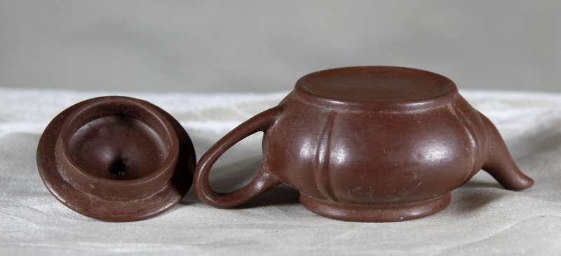 Miniature pottery teapot