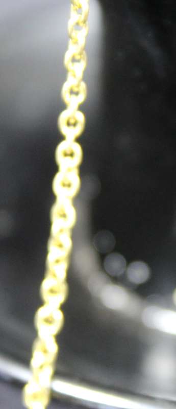 Costume Jewelry - Very Delicate Necklace with Diamante Ball
