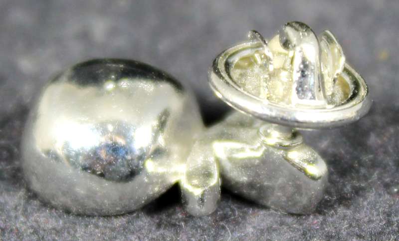 Costume Jewelry - Silver Plated Tulip