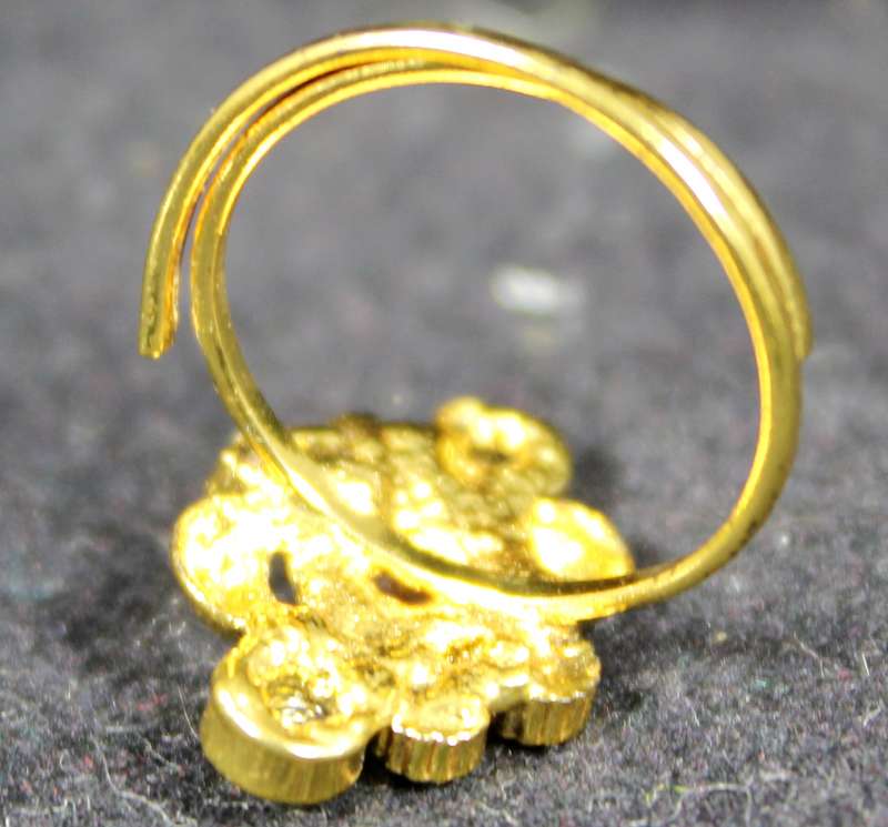 Costume Jewelry - Delicate Multi-colored Adjustable Ring