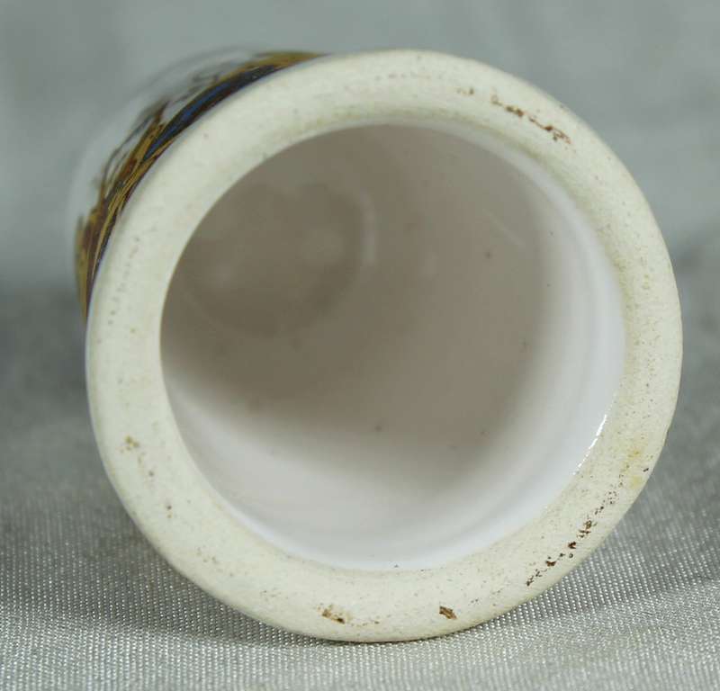 Bone China thimble - ancient serenade