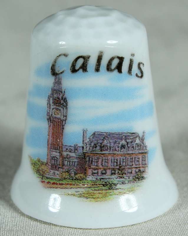 Bone China thimble - Calais