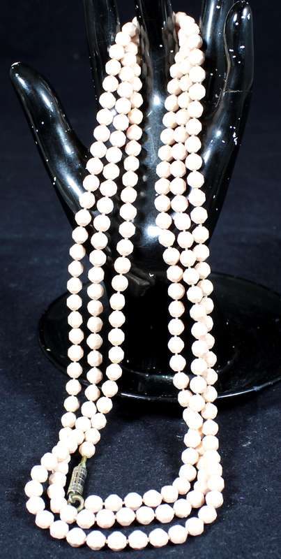 costume jewelry - very long beaded necklace
