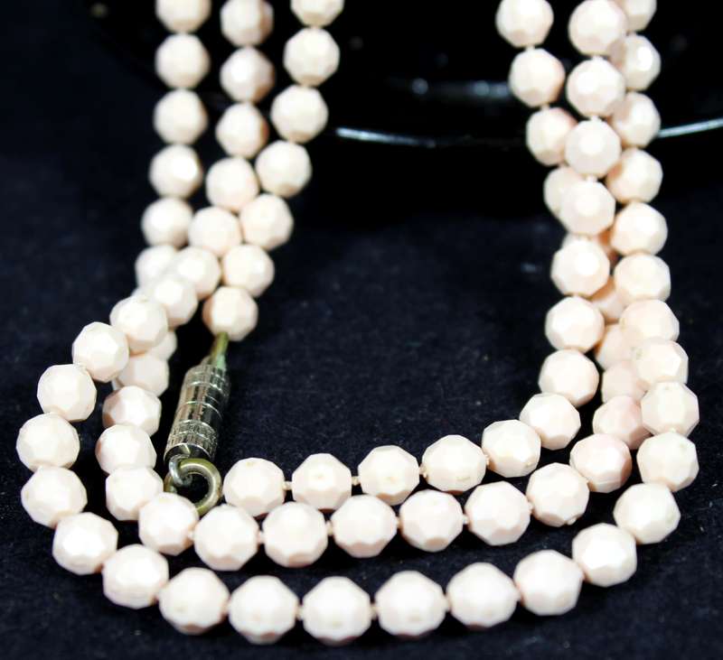 costume jewelry - very long beaded necklace