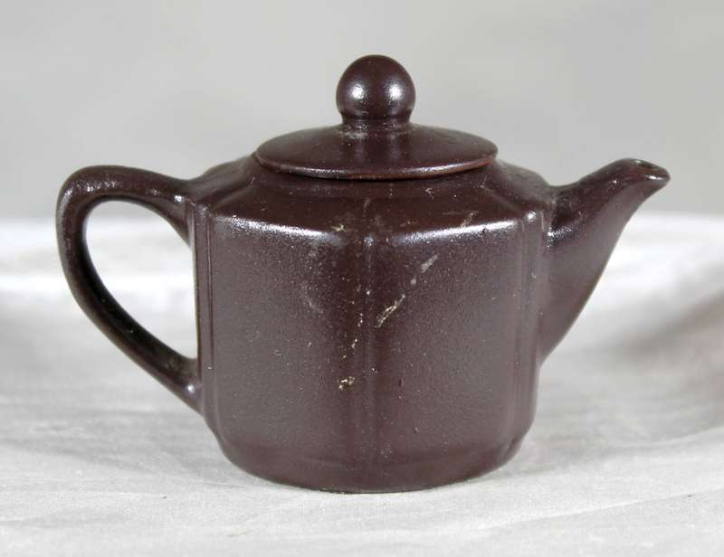 Miniature pottery coffee pot