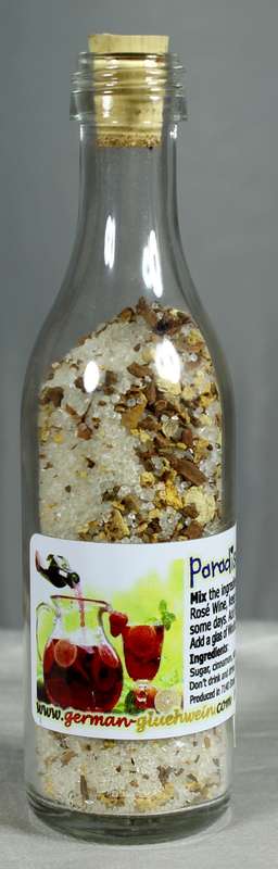 Mini liquor bottle - Paradise Punch - make your own ingredients