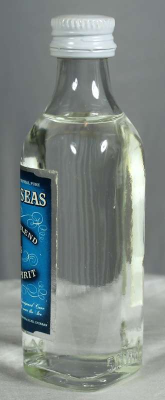Mini liquor bottle - Seven Seas cane spirit