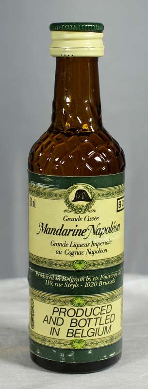 Mini liquor bottle - Mandarine Napoleon Imperiale Cognac