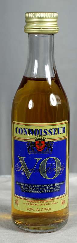Mini liquor bottle - V.O. Connoisseur brandy