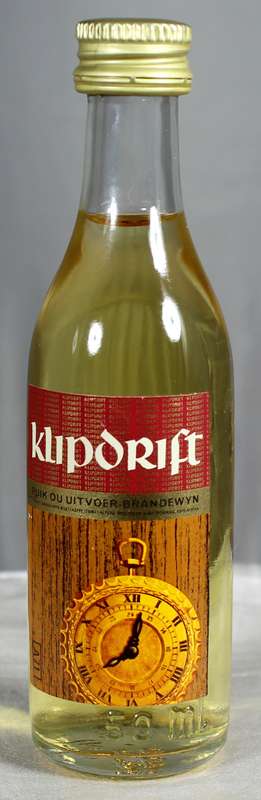 Mini liquor bottle - Klipdrift brandy