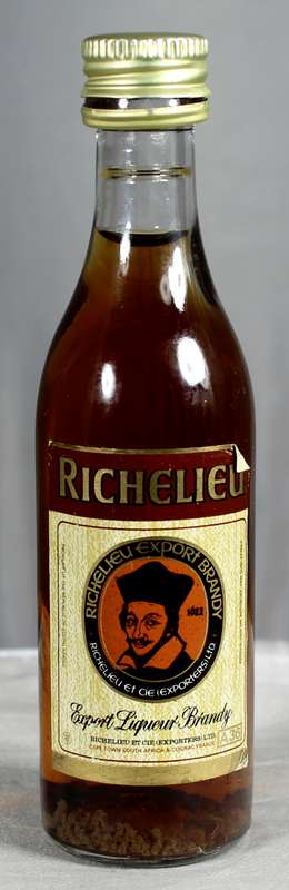 Mini liquor bottle - Richelieu brandy