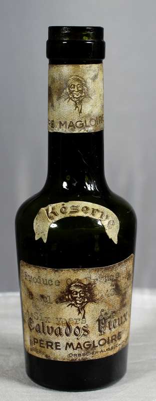 Mini liquor bottle - Calvados Dieux Pere Moglorre