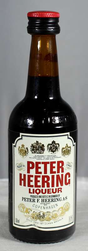 Mini liquor bottle - Peter Heering liqueur