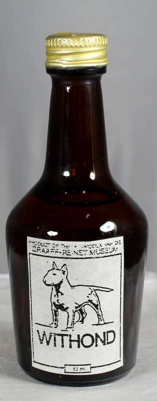 Mini liquor bottle - Graaff-Reinet museum - Withond Witblits