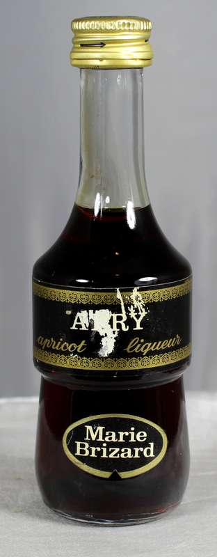 Mini liquor bottle - Marie Brizzard apricot liqueur
