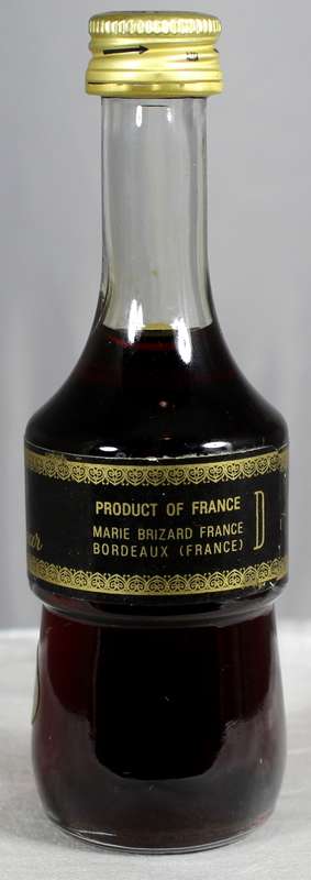 Mini liquor bottle - Marie Brizzard apricot liqueur