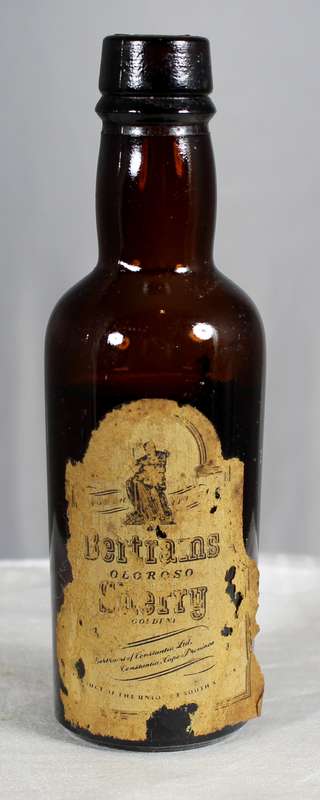 Mini liquor bottle - Bertrams sherry