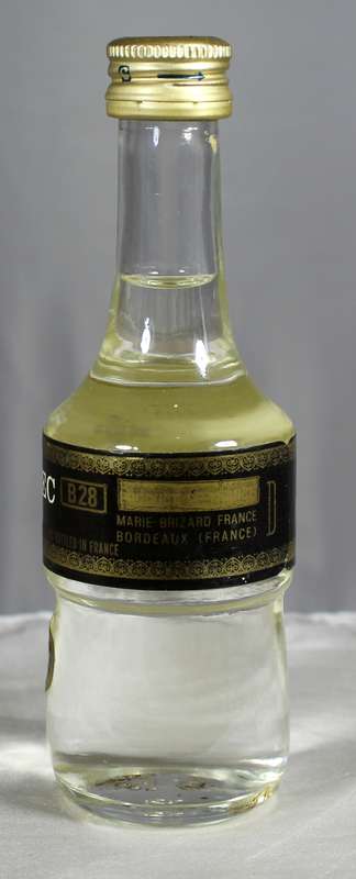 Mini liquor bottle - Marie Brizard - triple sec