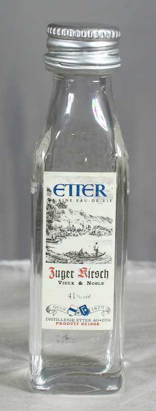Mini liquor bottle - Etter Zuger Kirsch