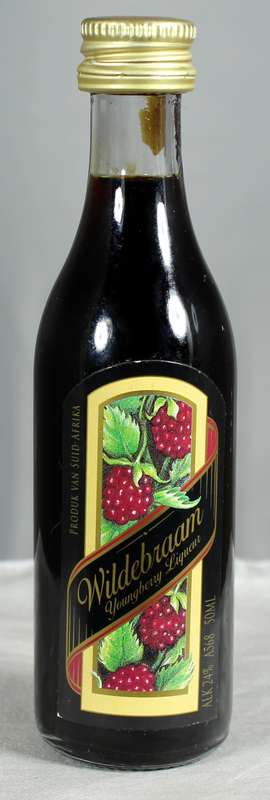 Mini liquor bottle - Wildebaum Youngberry liqueur
