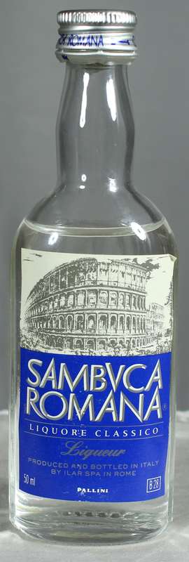 Mini liquor bottle - Sambuca Romana