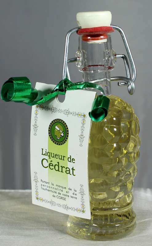Mini liquor bottle - Liqueur de Cedrat