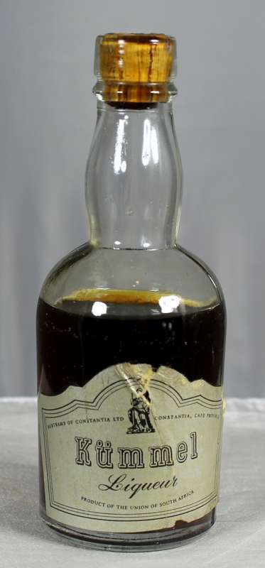 Mini liquor bottle - Kummel liqueur