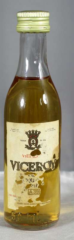 Mini liquor bottle - Viceroy Brandy