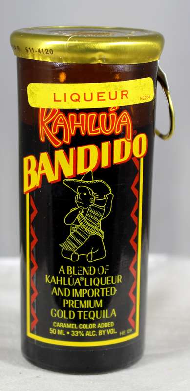 Mini liquor bottle - Kahlua - Bandido