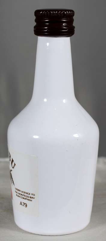Mini liquor bottle - Malibu liqueur