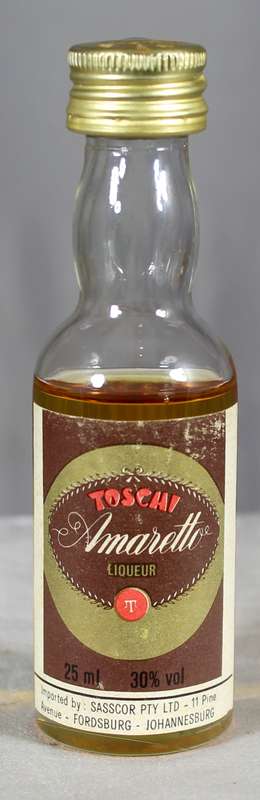 Mini liquor bottle - Toshi - Amaretto