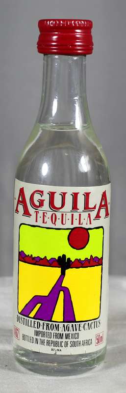Mini liquor bottle - Aquila - Tequila