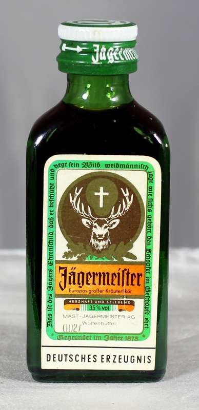 Mini liquor bottle - Jagermeister