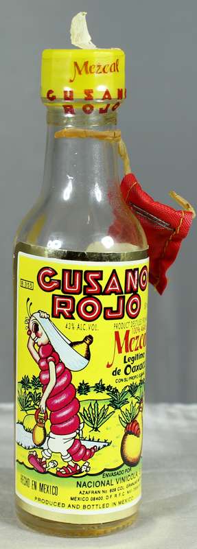 Mini liquor bottle - Cuzano Rojo - Mezcal