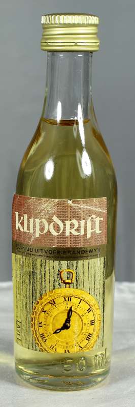 Mini liquor bottle - Klipdrift - Brandy
