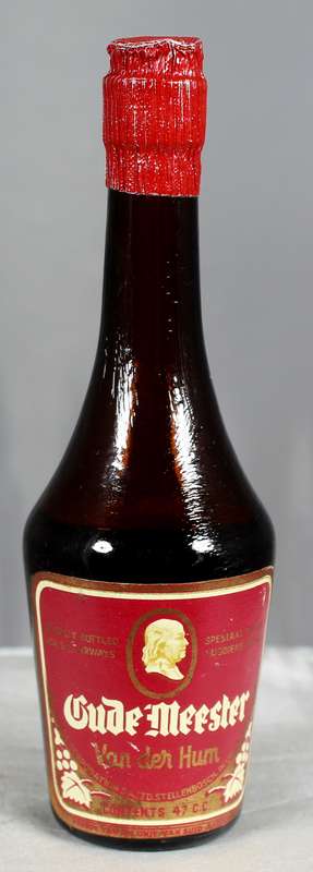 Mini liquor bottle - Oude Meester - Van der Hum