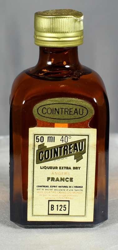 Mini liquor bottle - Cointreau liqueur