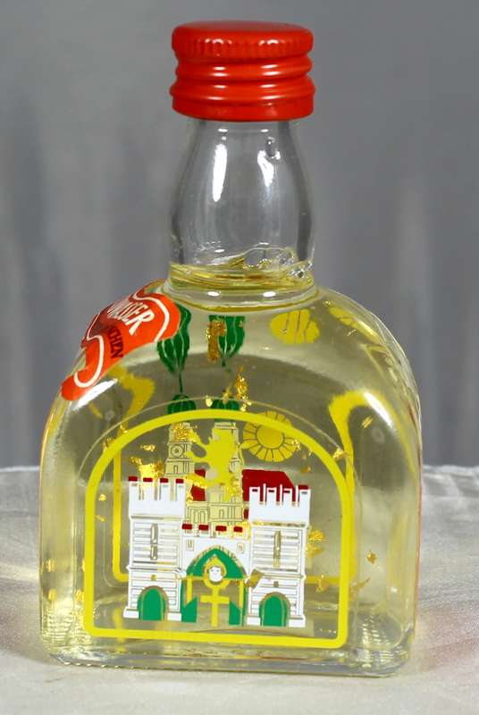 Mini liquor bottle - Goldwasser