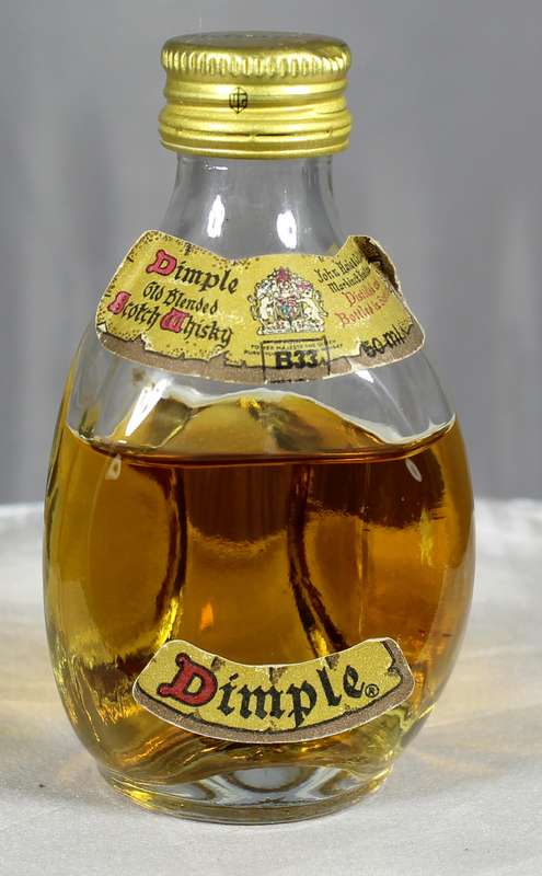 Mini liquor bottle - Dimple - Whisky