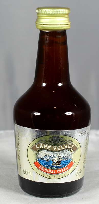 Mini liquor bottle - Cape Velvet cream