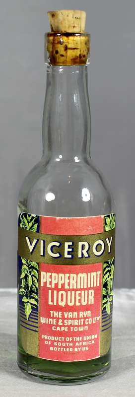 Mini liquor bottle - Viceroy - Peppermint liqueur