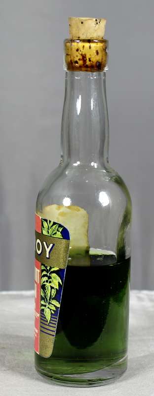 Mini liquor bottle - Viceroy - Peppermint liqueur