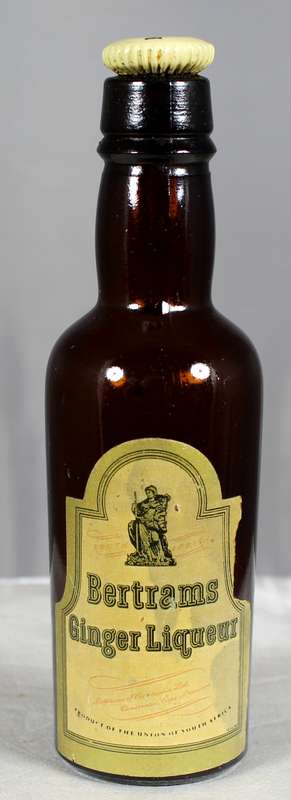Mini liquor bottle - Bertrams - Ginger liqueur