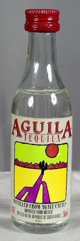 Mini liquor bottle - Aquila - Tequila