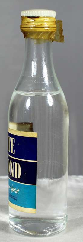 Mini liquor bottle - White Diamond - Cane