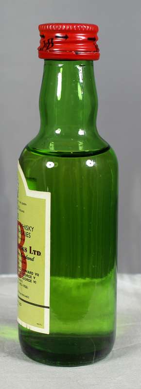 Mini liquor bottle - J&B whisky