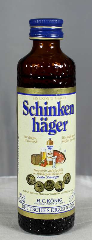 Mini liquor bottle - Schinken hager