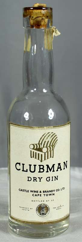 Mini liquor bottle - Clubman - Dry gin