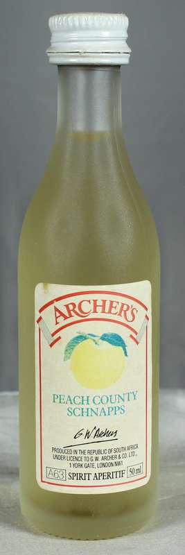 Mini liquor bottle - Archers - Schnapps